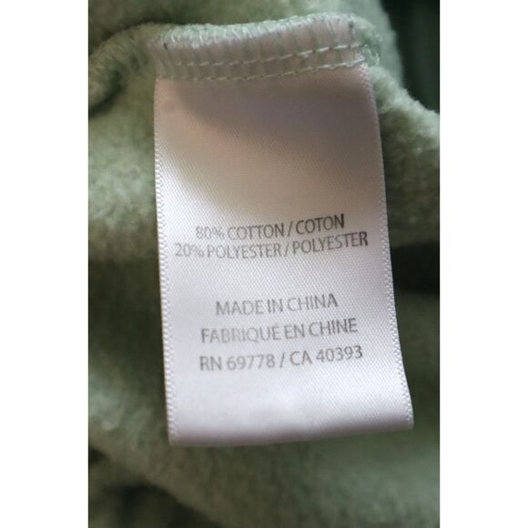 Melody Ehsani Women Sz S Sage Green Core Fleece Double Waistband Sweat Short - Picture 5 of 11